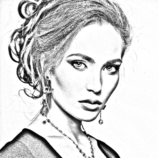 Editor Seni Sketsa Foto Pensil