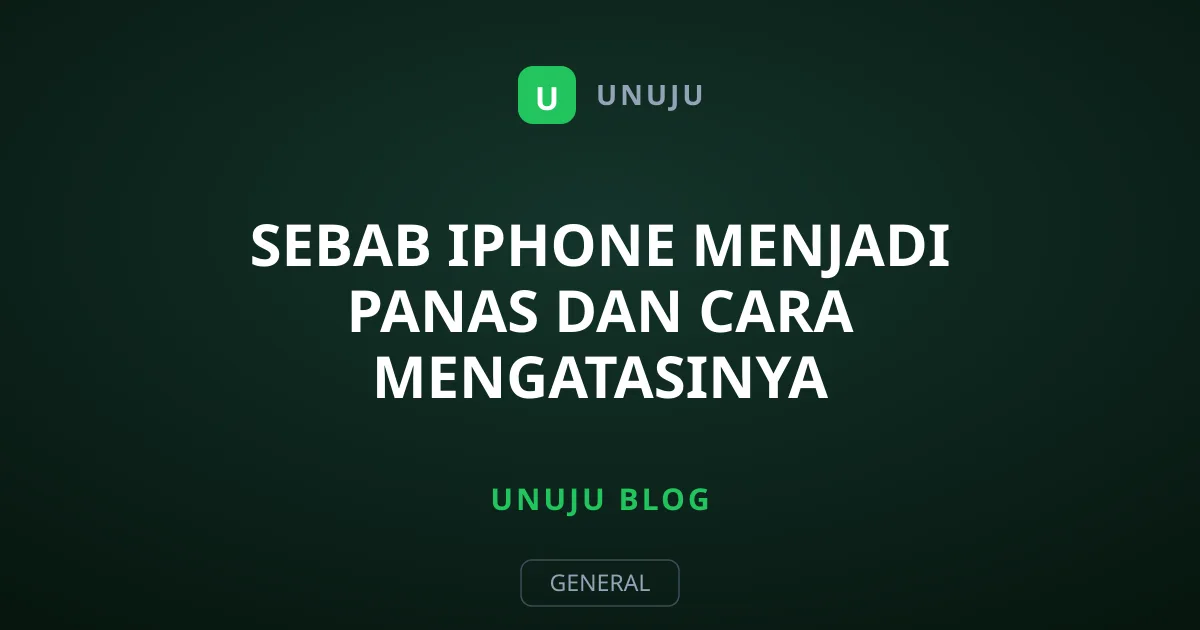 Sebab iPhone Menjadi Panas dan Cara Mengatasinya